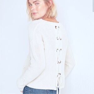 Lucky Brand Tie Back Sweater